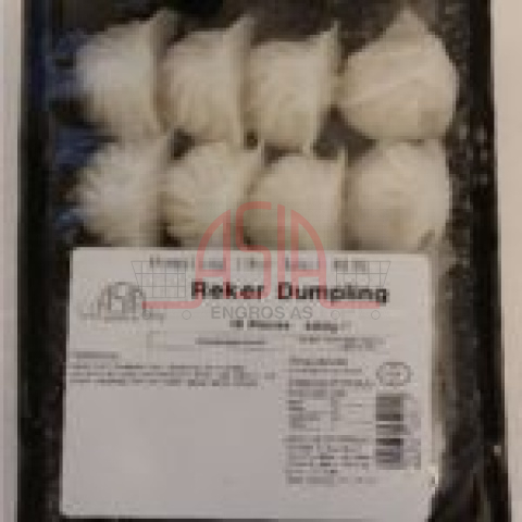 Frozen REKER prawn Dumpling HARKAU BRUN EU (400gx16stk) x20
